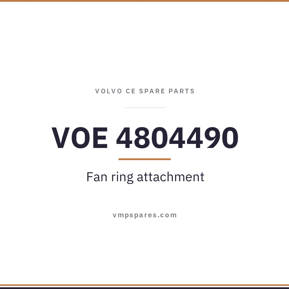 VOE 4804490 – Fan ring attachment