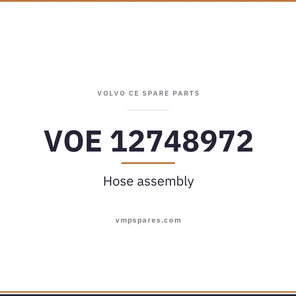 VOE 12748972 – Hose assembly