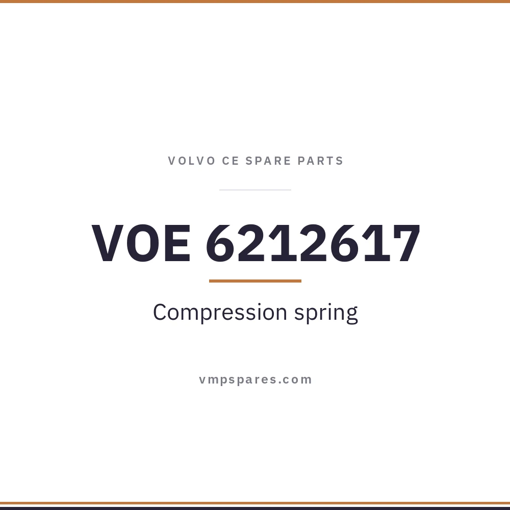 VOE 6212617 – Compression spring
