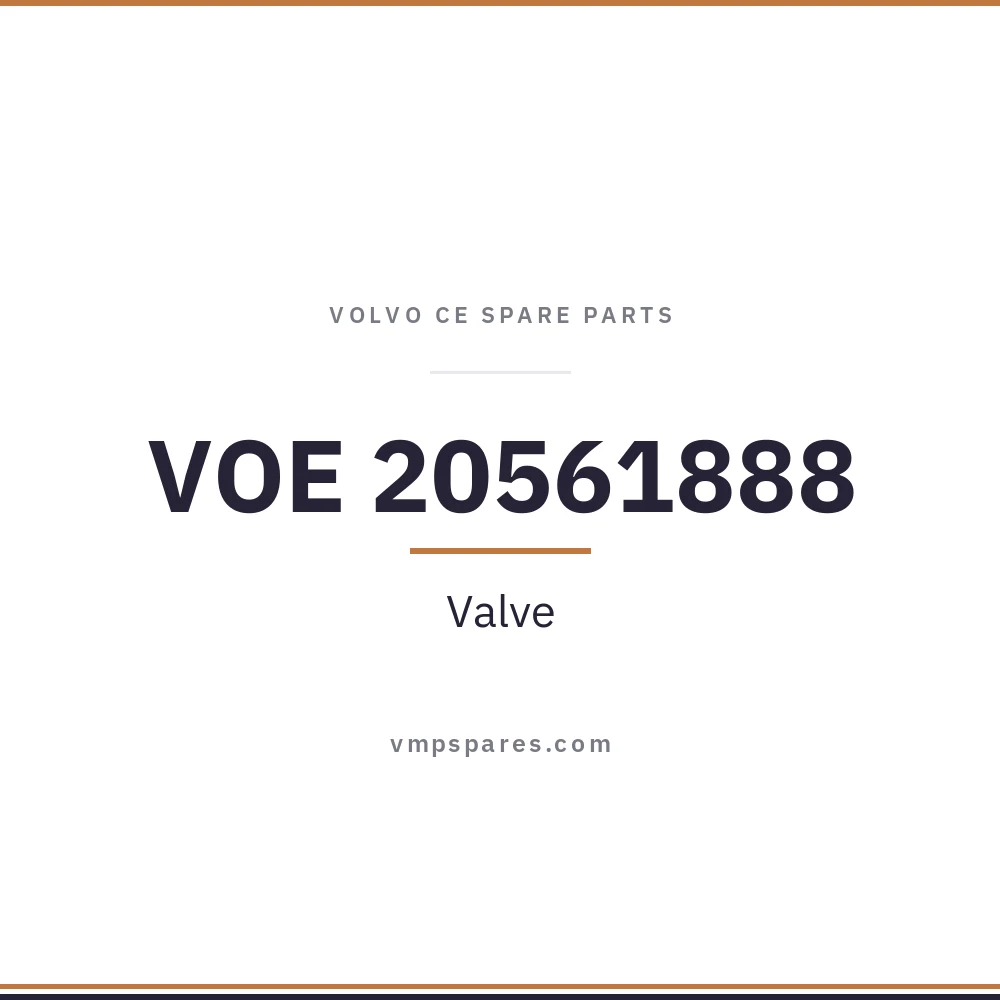 VOE 20561888 – Valve