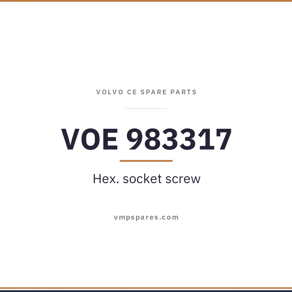 VOE 983317 – Hex. socket screw