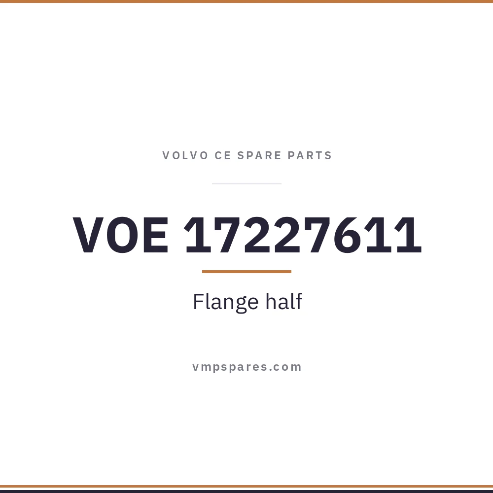 VOE 17227611 – Flange half