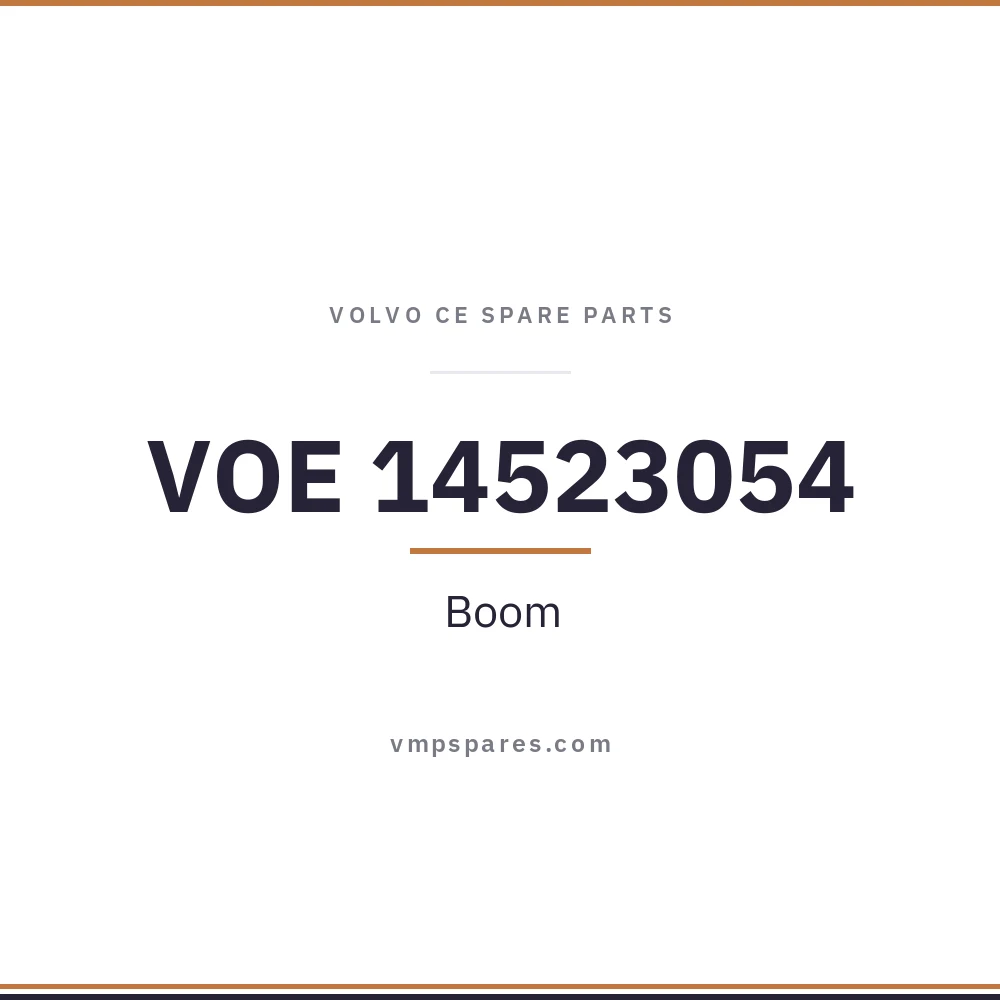 VOE 14523054 – Boom