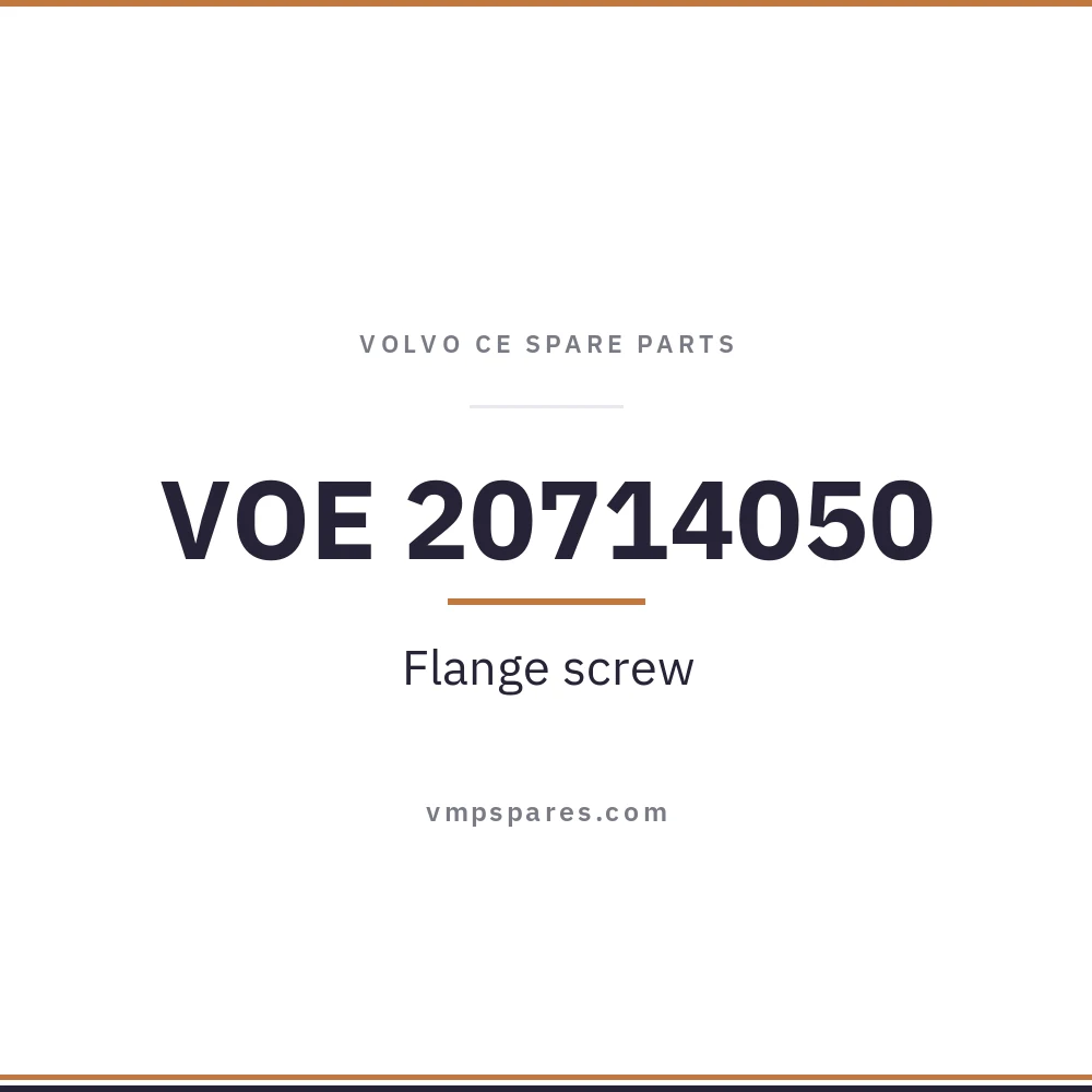 VOE 20714050 – Flange screw