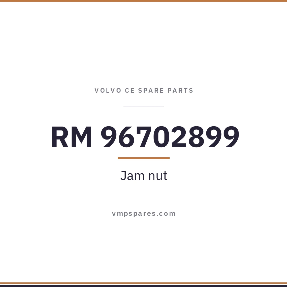 RM 96702899 – Jam nut