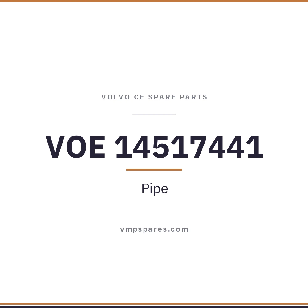 VOE 14517441 – Pipe