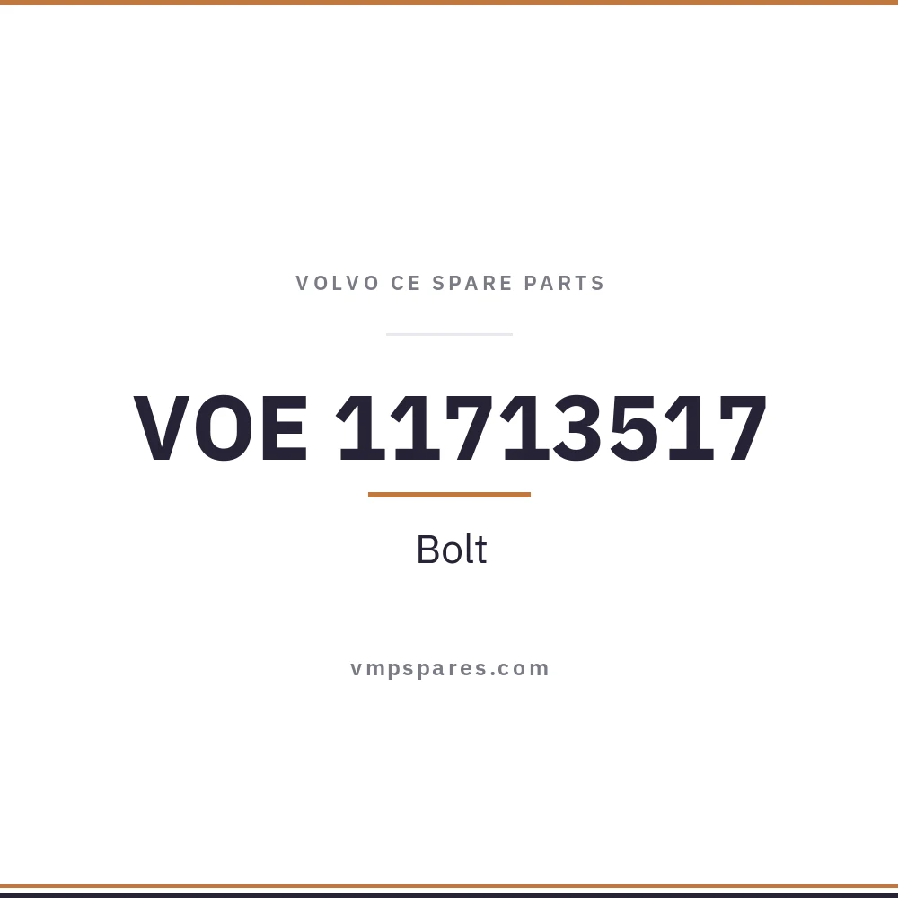 VOE 11713517 – Bolt
