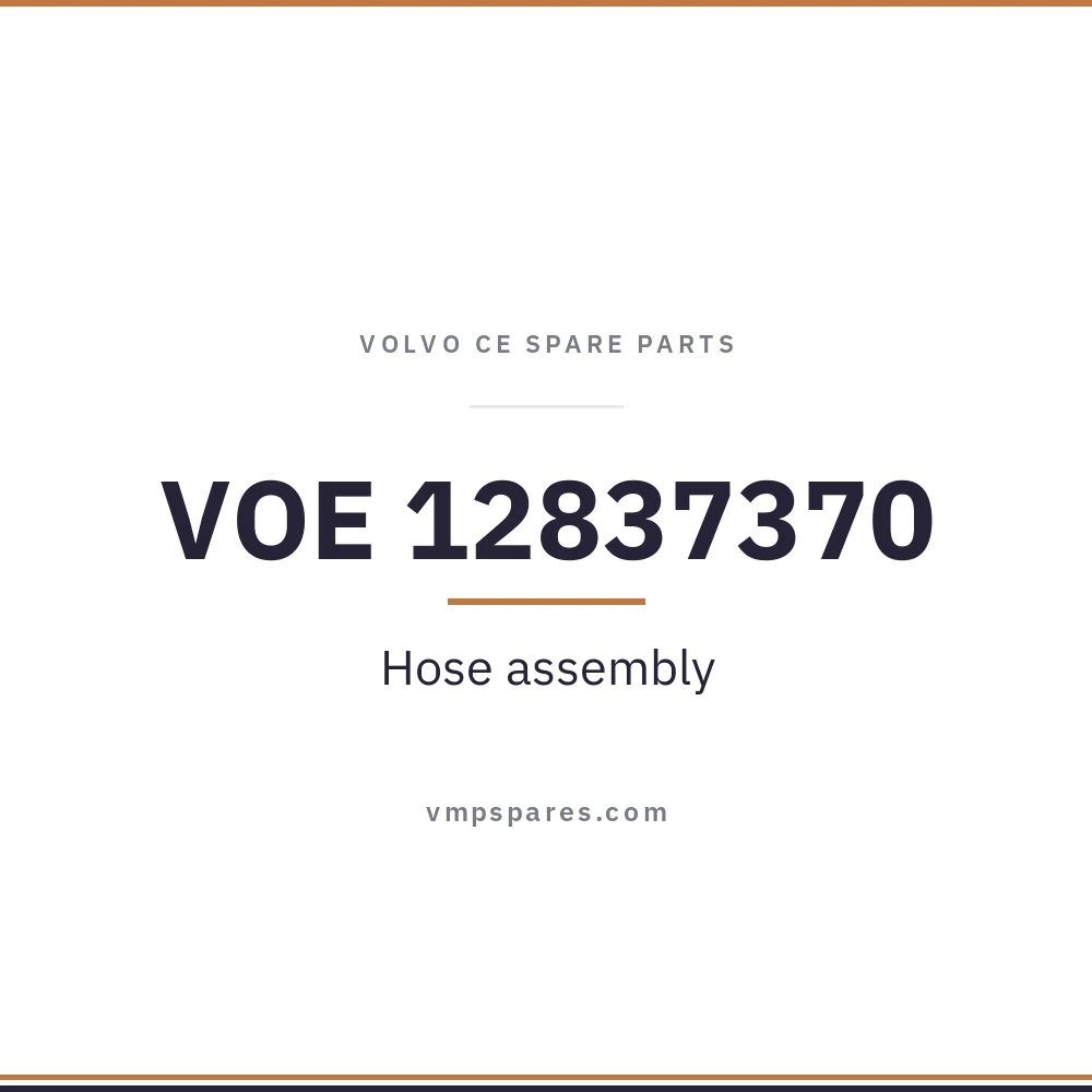 VOE 12837370 – Hose assembly