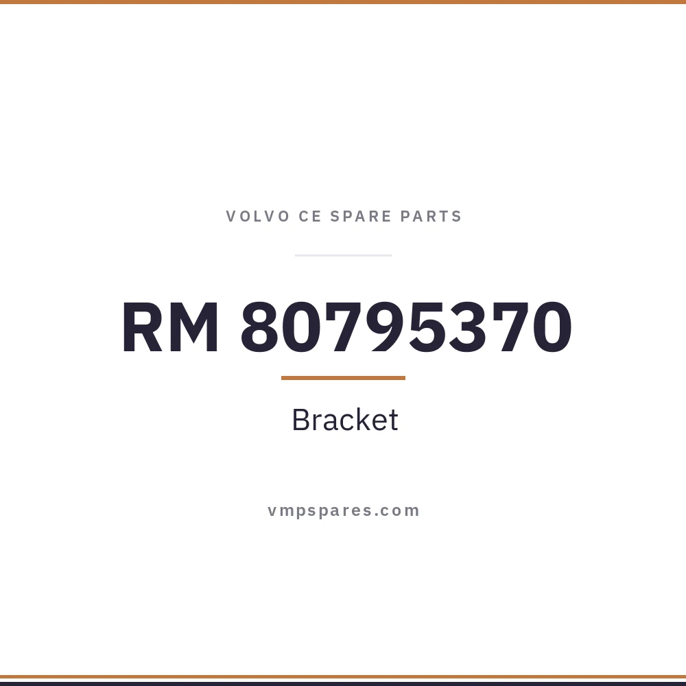 RM 80795370 – Bracket