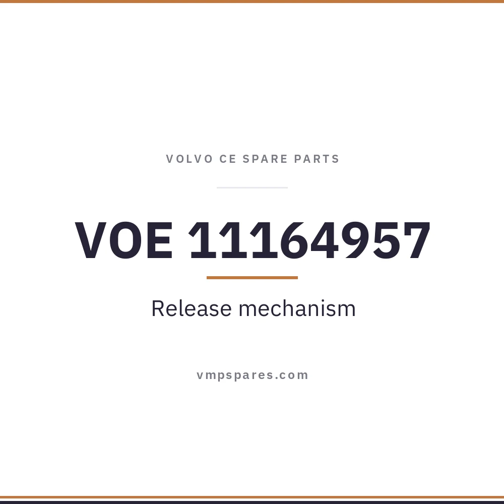 VOE 11164957 – Release mechanism