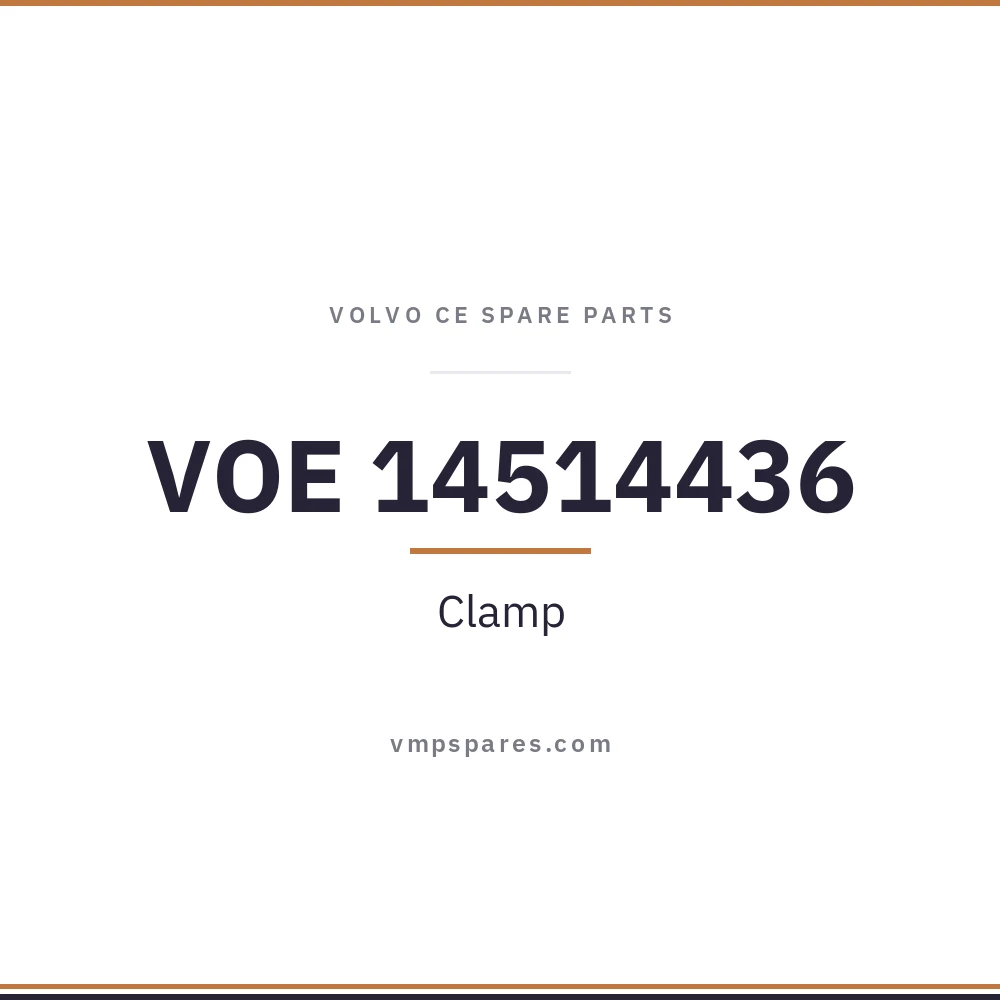 VOE 14514436 – Clamp