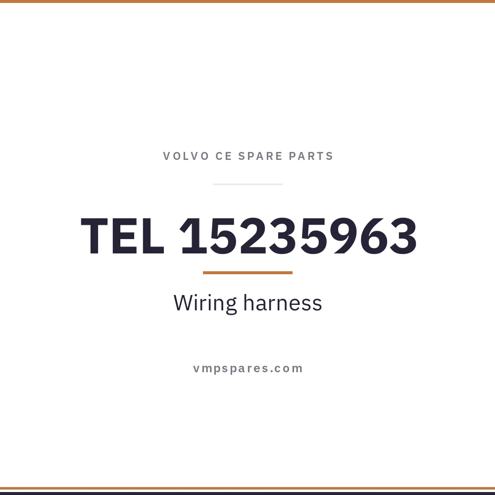 TEL 15235963 – Wiring harness