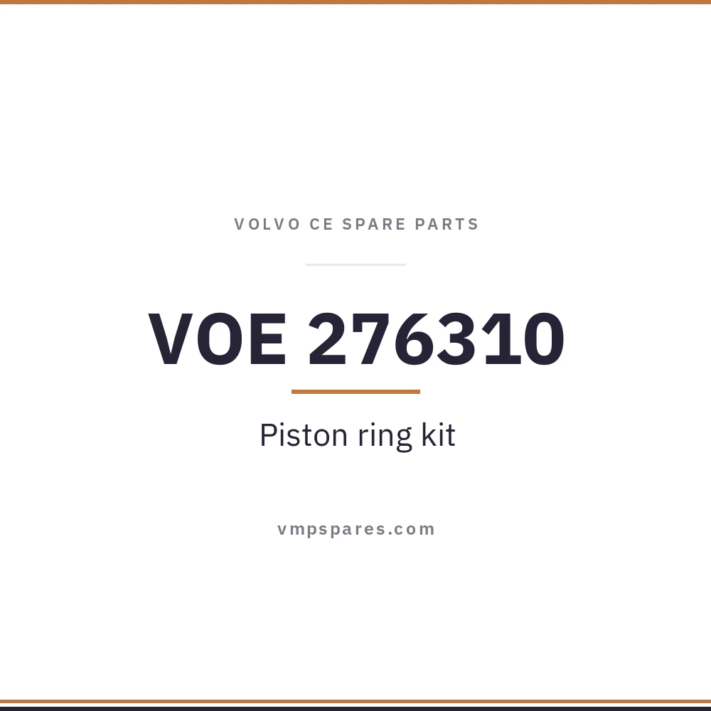 VOE 276310 – Piston ring kit