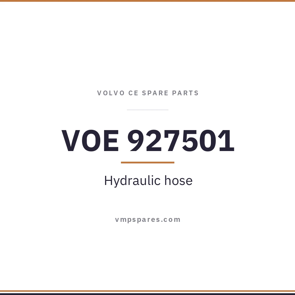VOE 927501 – Hydraulic hose