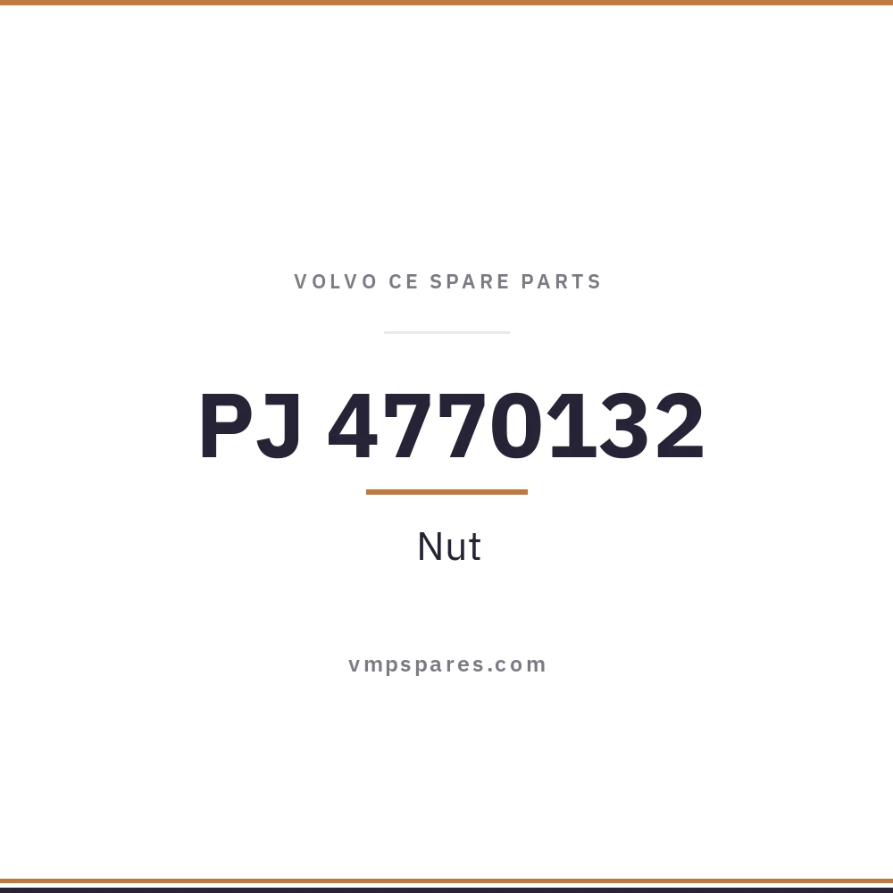 PJ 4770132 – Nut