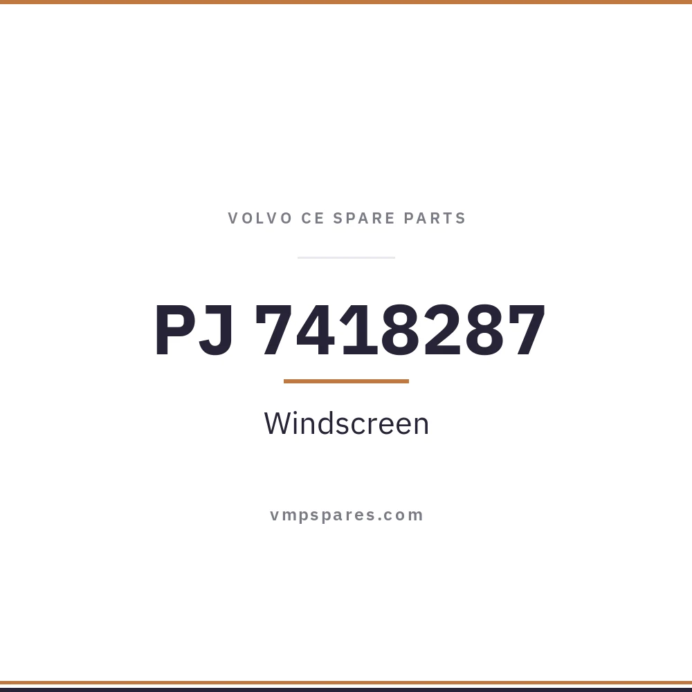 PJ 7418287 – Windscreen