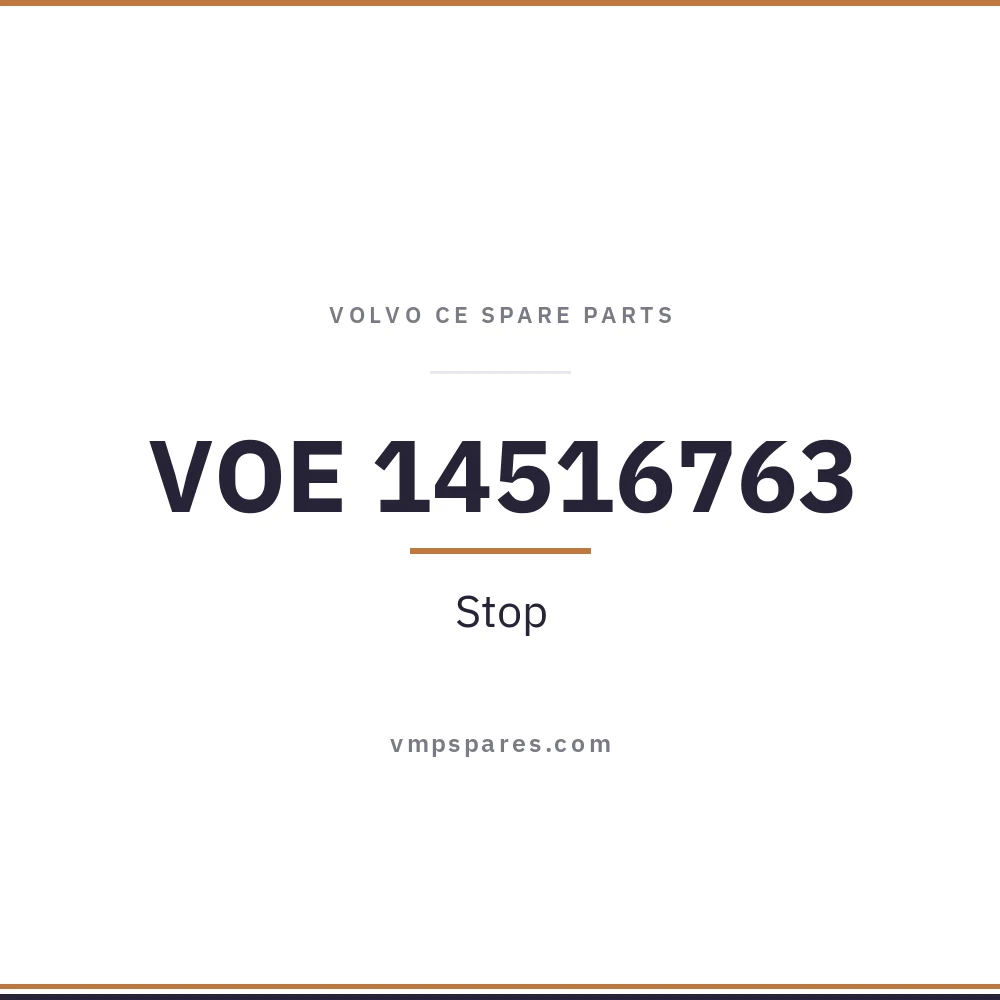 VOE 14516763 – Stop