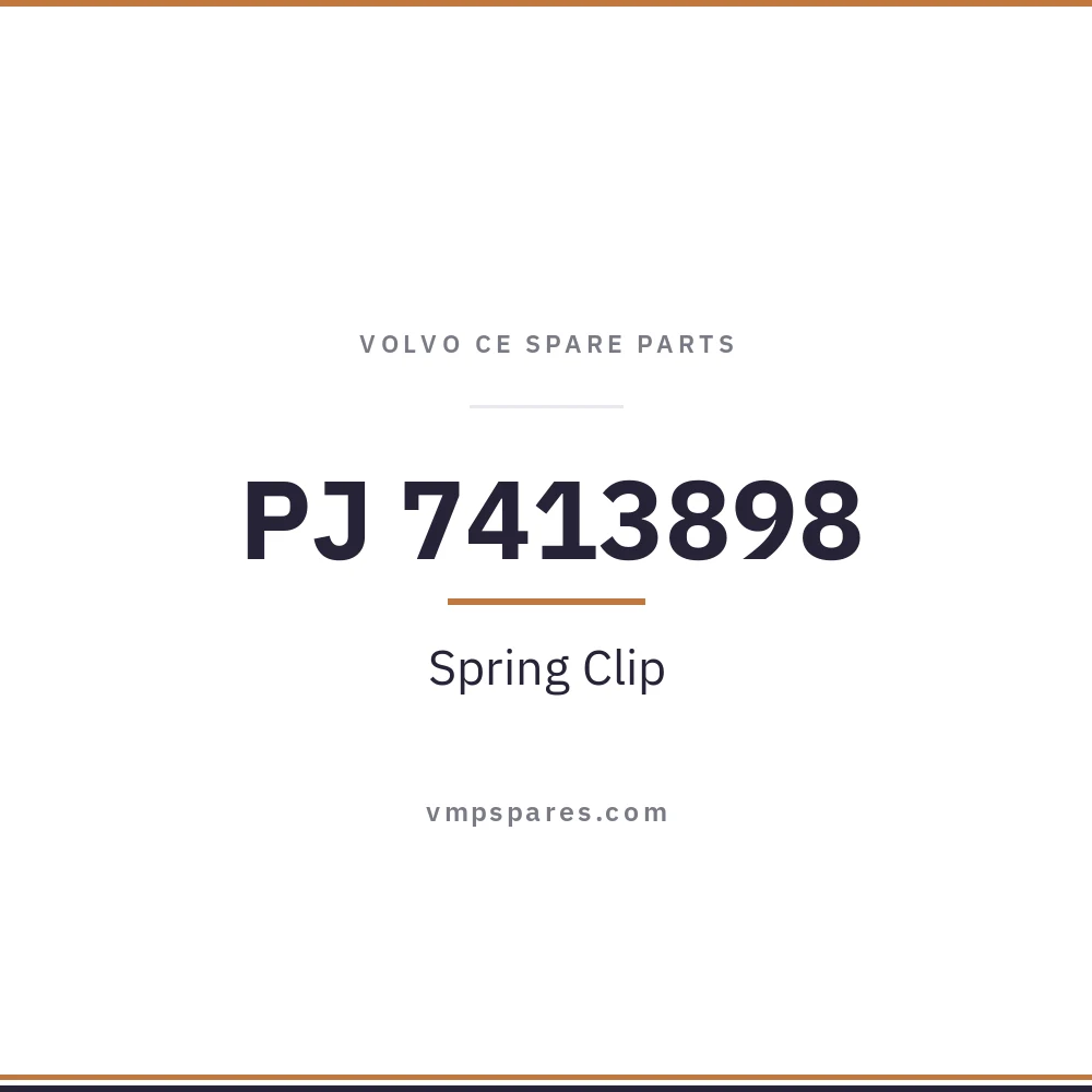PJ 7413898 – Spring Clip