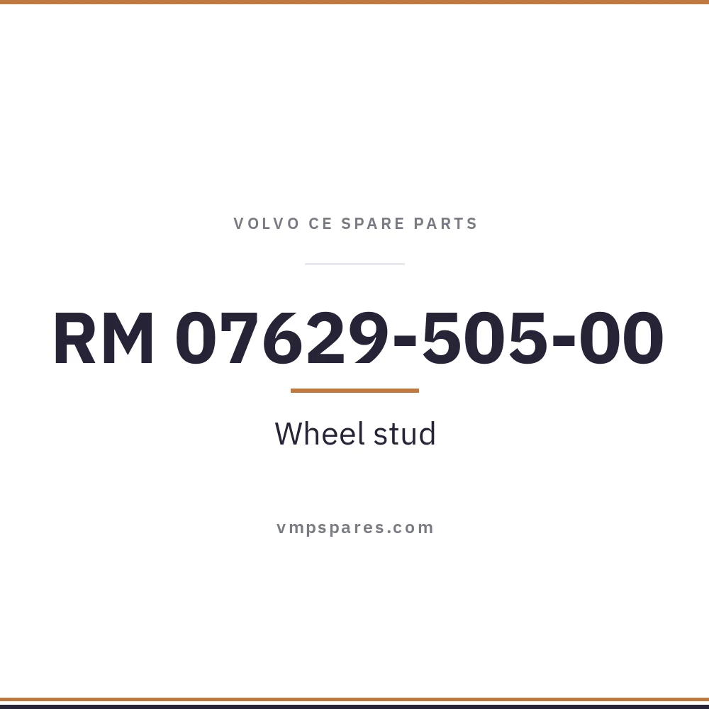 RM 07629-505-00 – Wheel stud