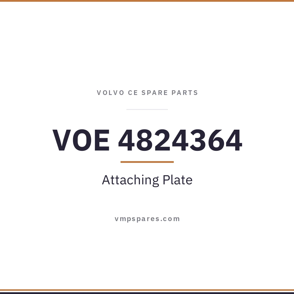 VOE 4824364 – Attaching Plate