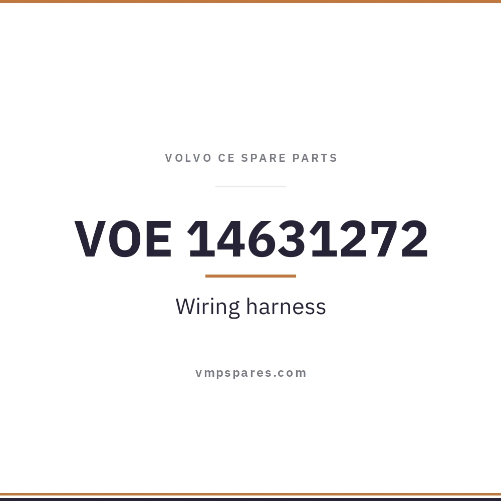 VOE 14631272 – Wiring harness
