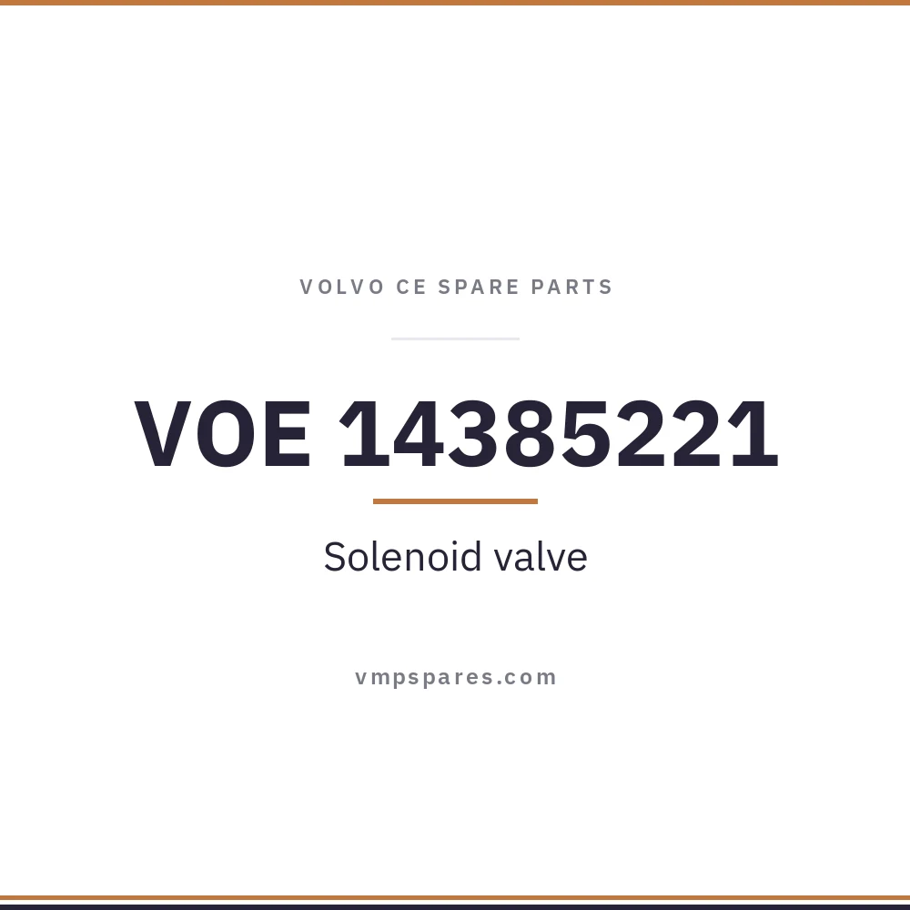 VOE 14385221 – Solenoid valve