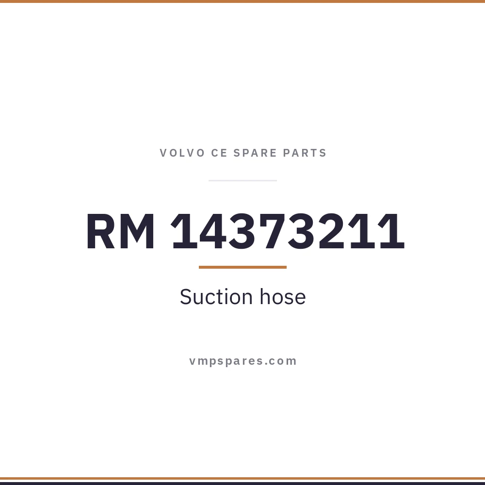 RM 14373211 – Suction hose