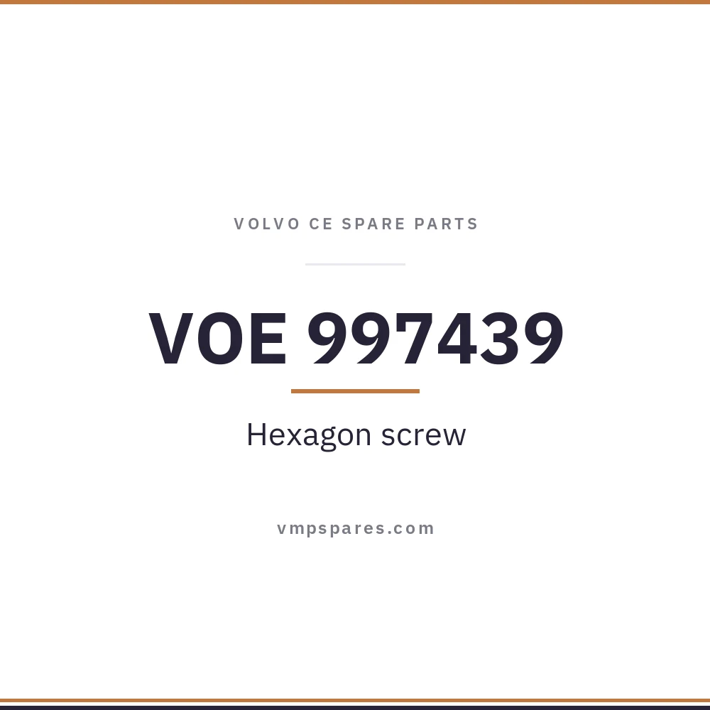 VOE 997439 – Hexagon screw