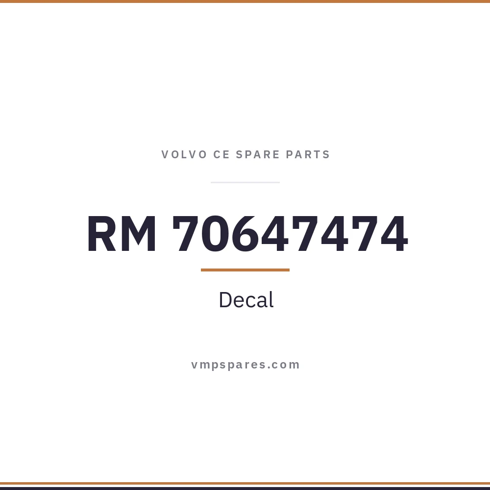 RM 70647474 – Decal