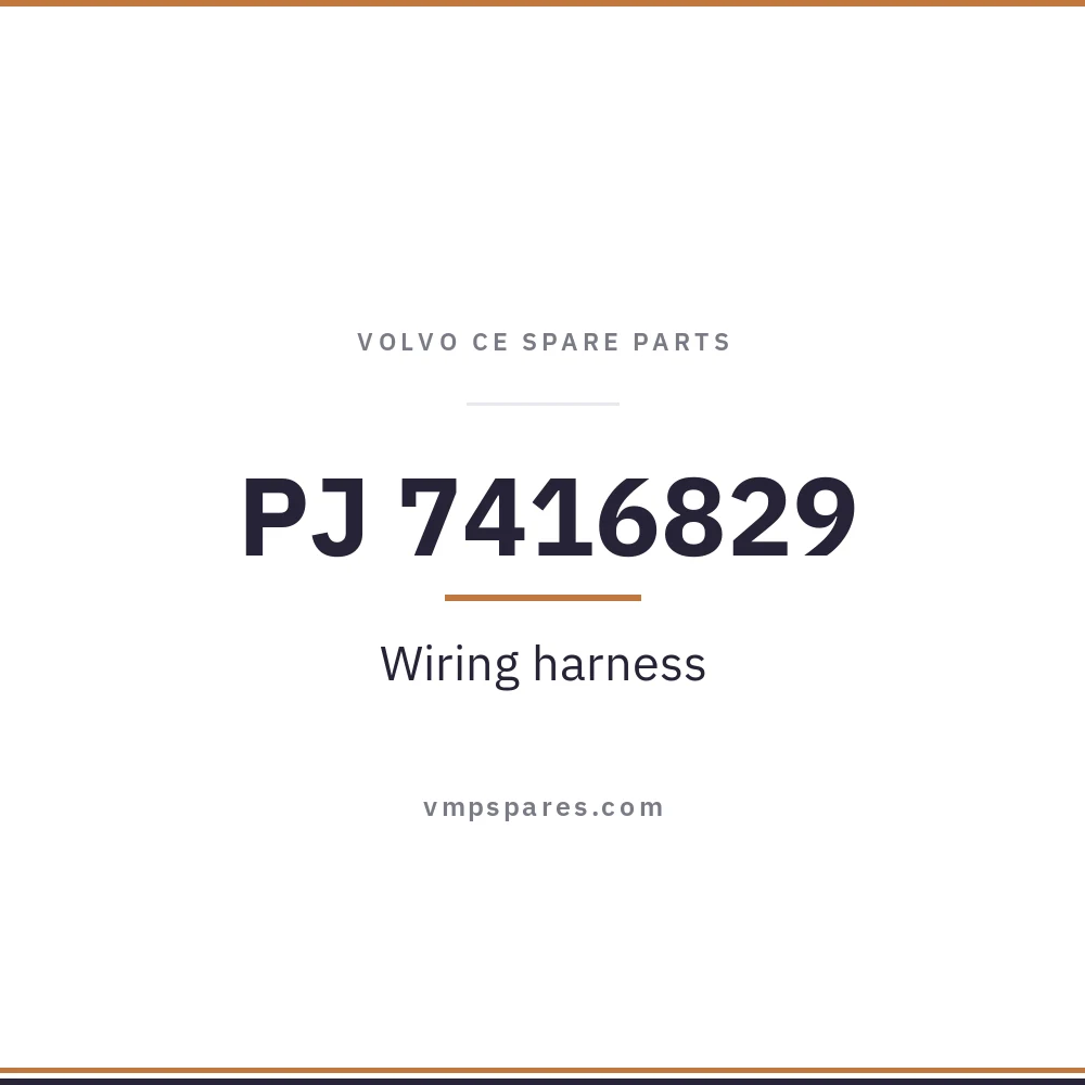PJ 7416829 – Wiring harness