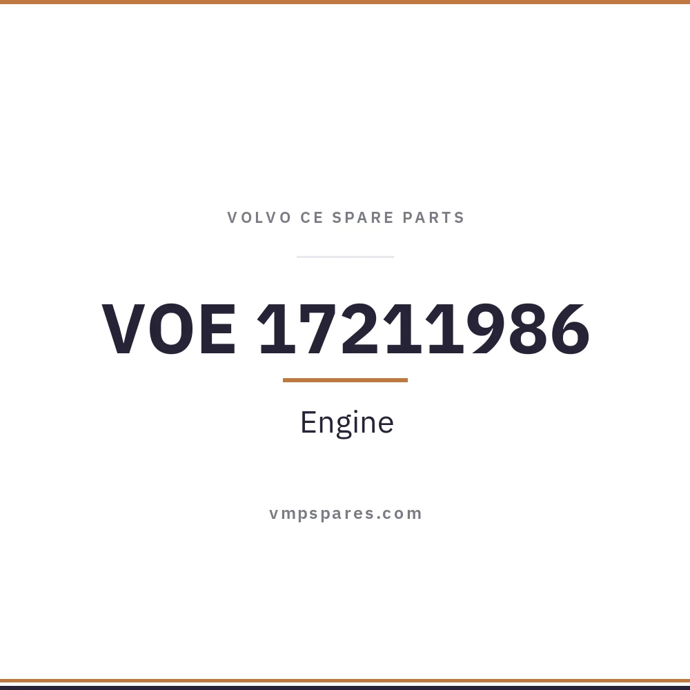 VOE 17211986 – Engine