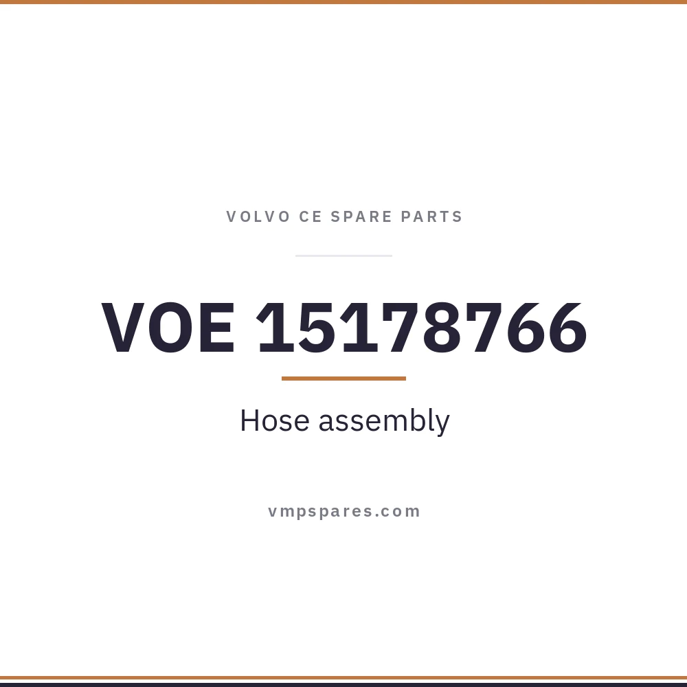 VOE 15178766 – Hose assembly