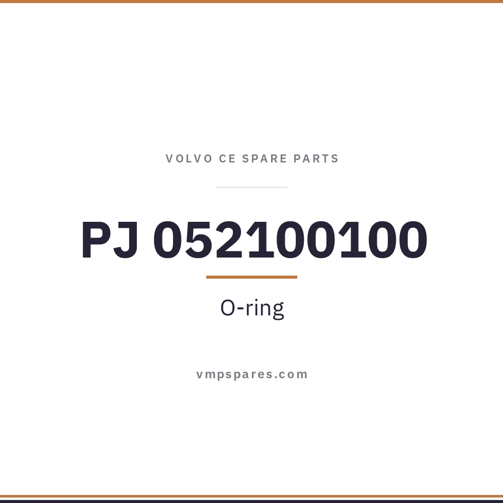 PJ 052100100 – O-ring