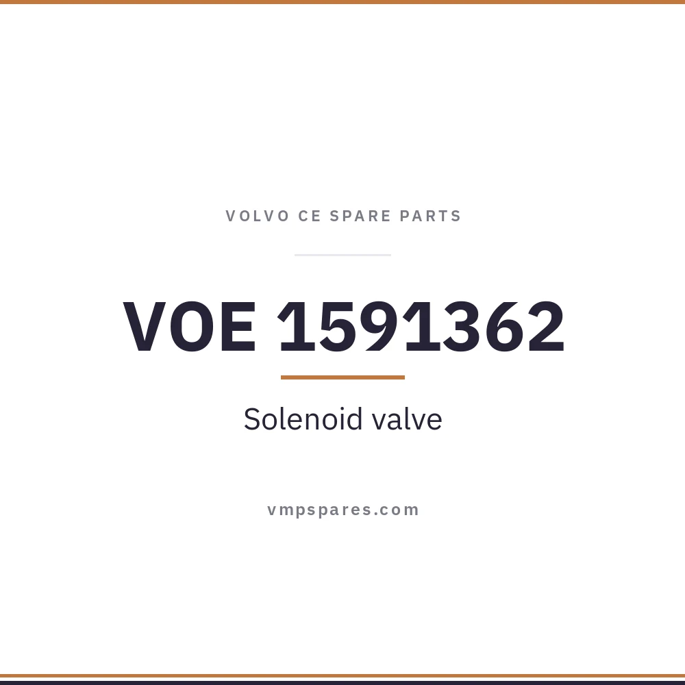 VOE 1591362 – Solenoid valve