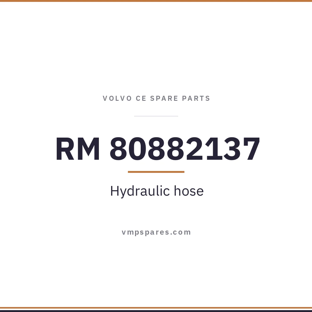 RM 80882137 – Hydraulic hose