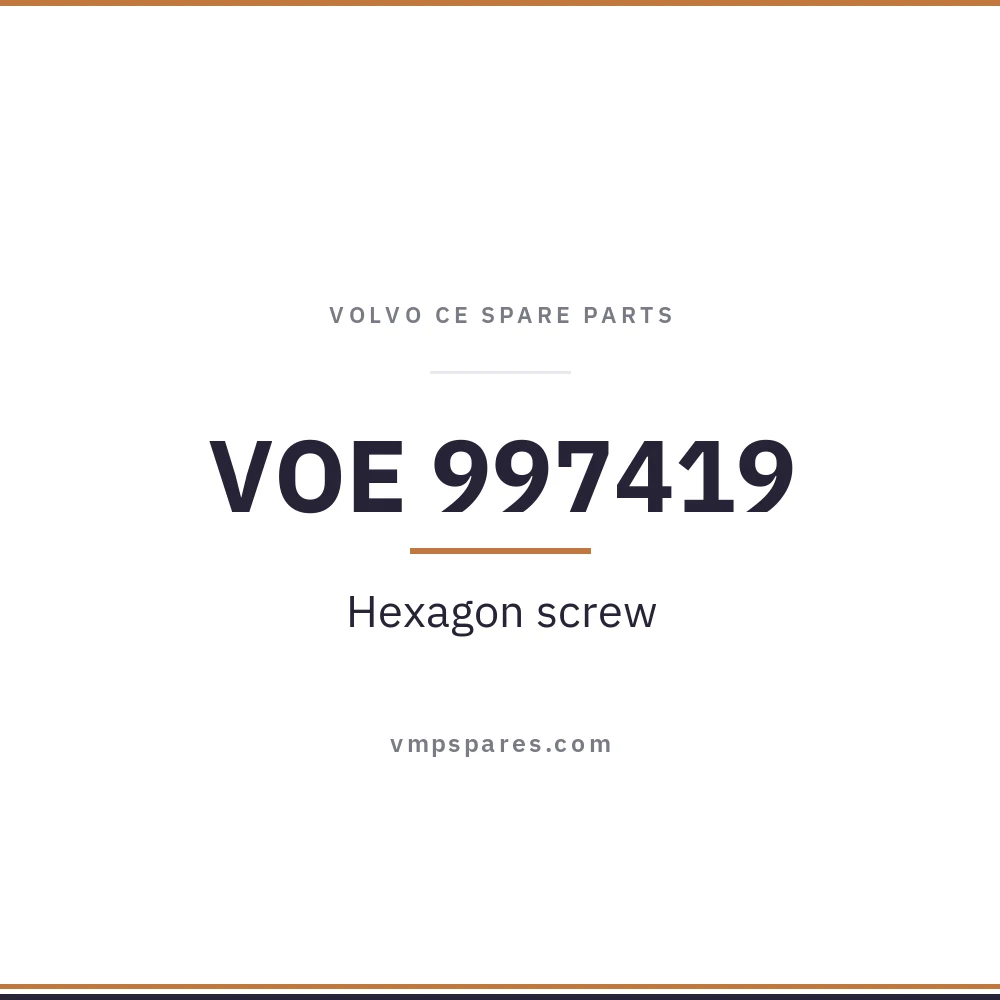 VOE 997419 – Hexagon screw
