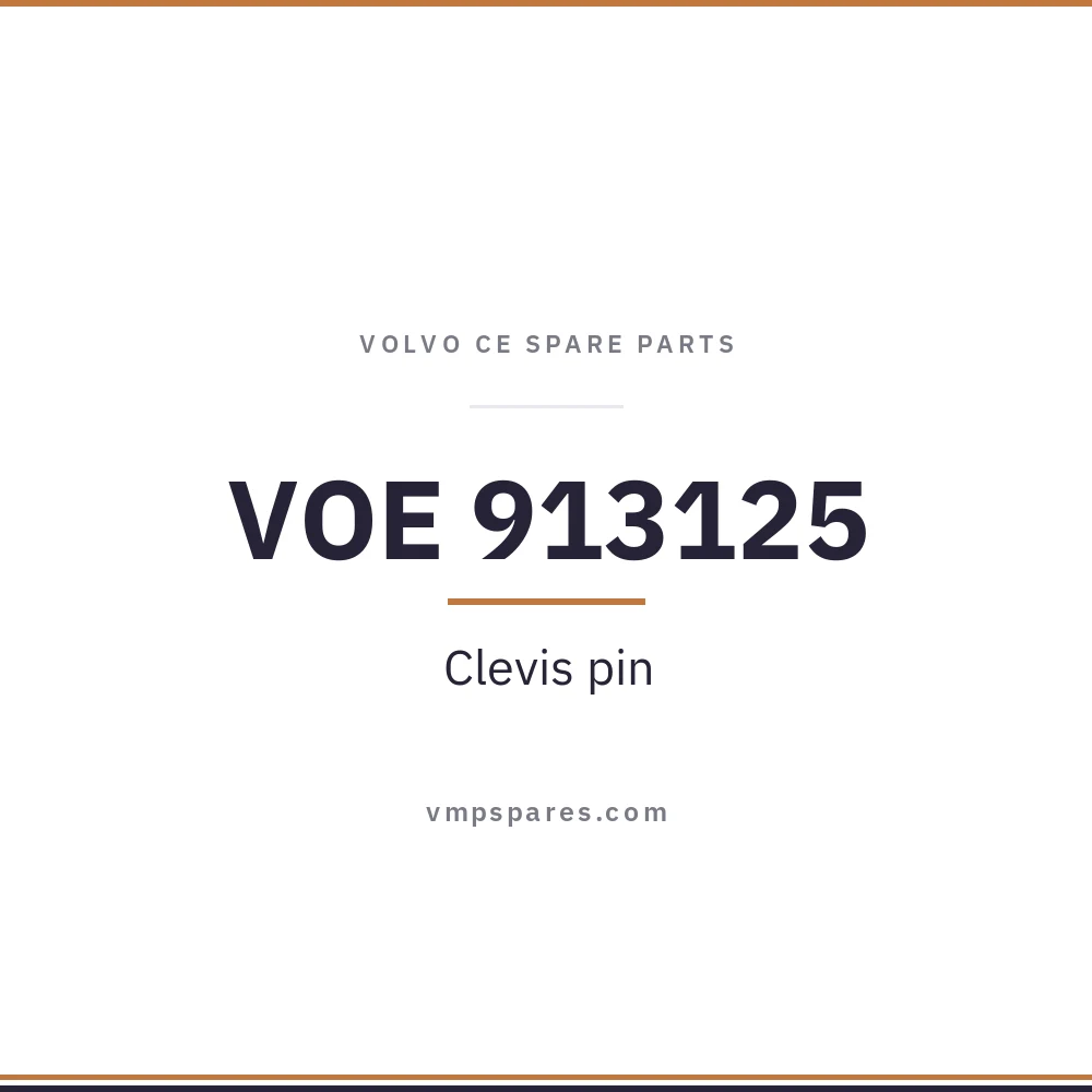 VOE 913125 – Clevis pin
