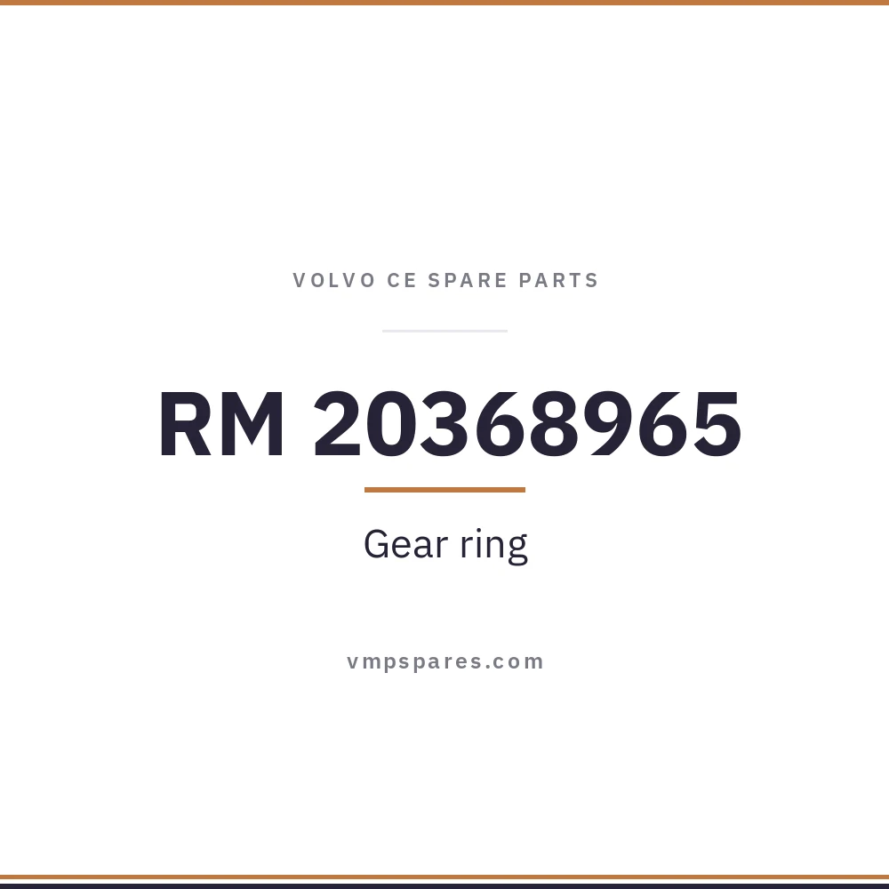 RM 20368965 – Gear ring