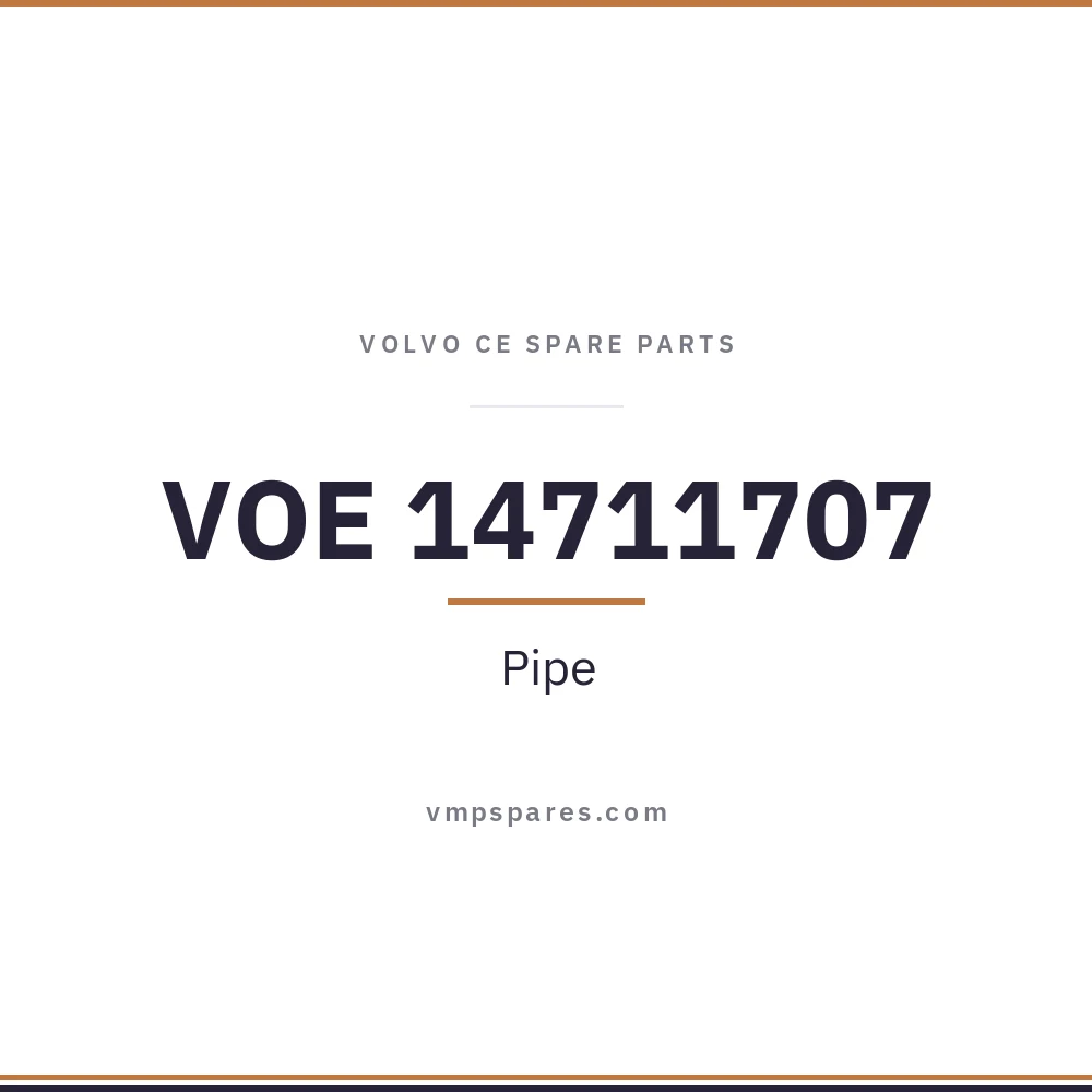 VOE 14711707 – Pipe