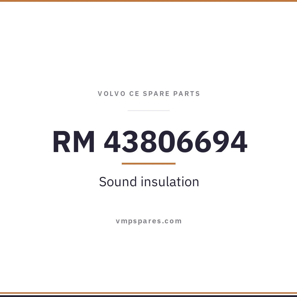 RM 43806694 – Sound insulation