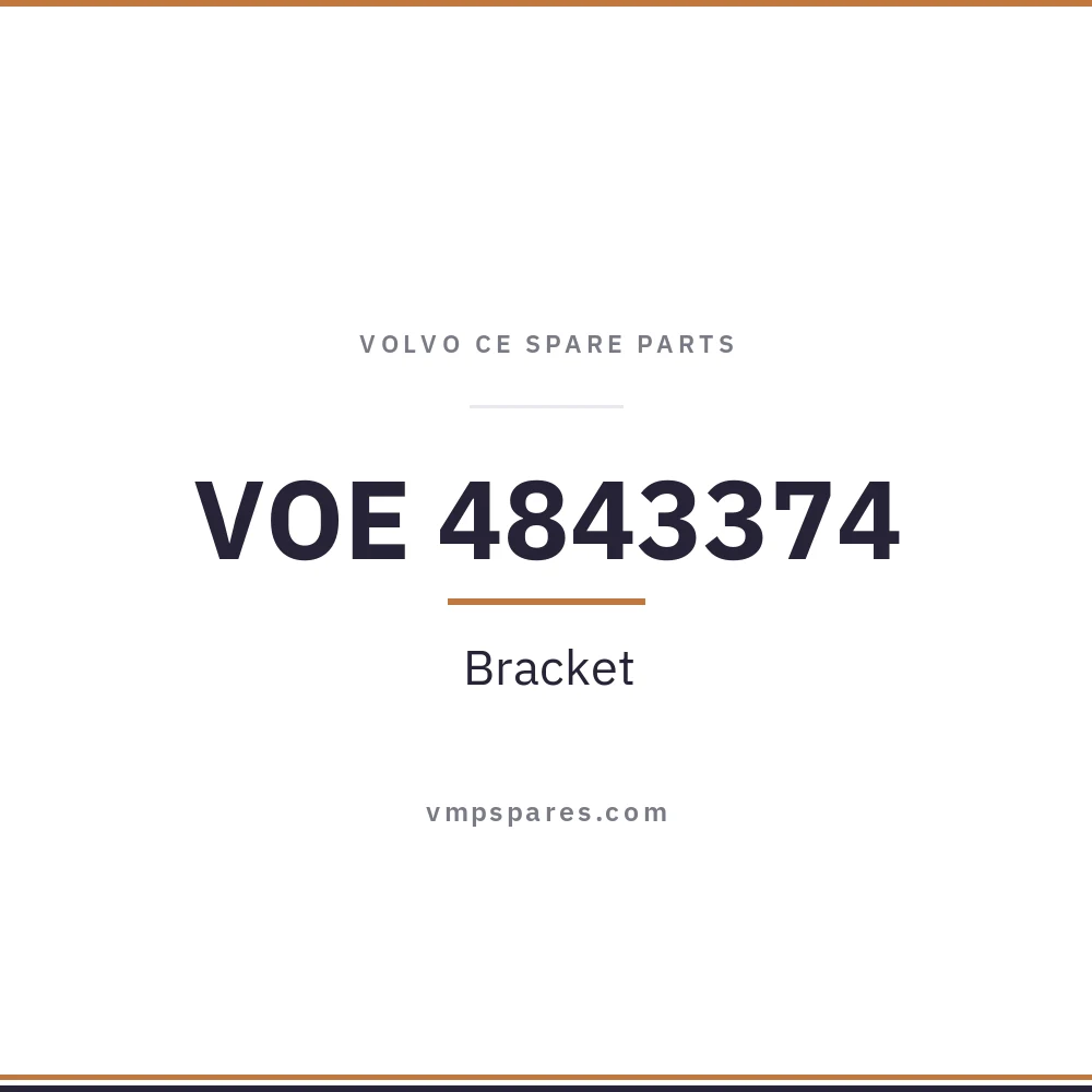 VOE 4843374 – Bracket
