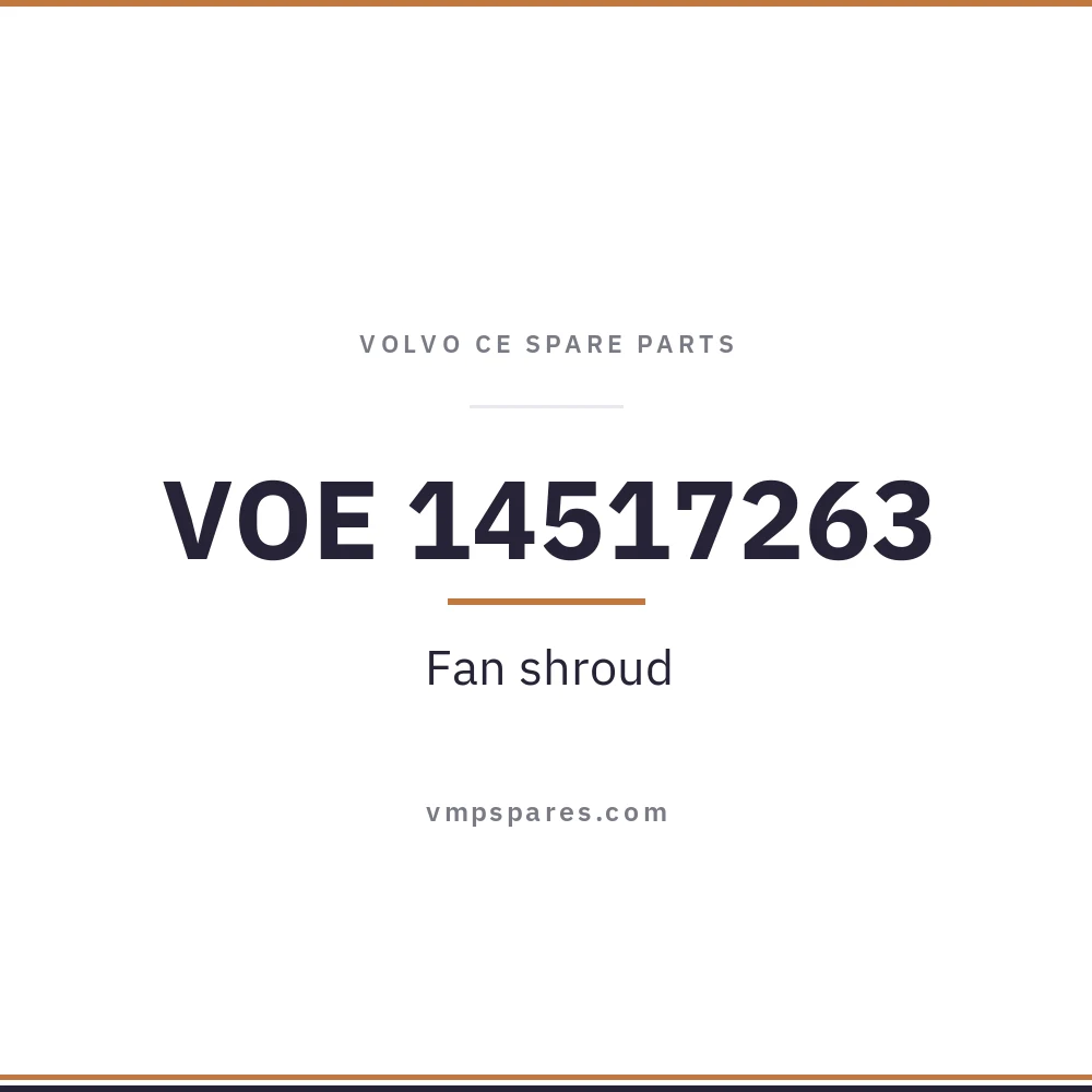 VOE 14517263 – Fan shroud
