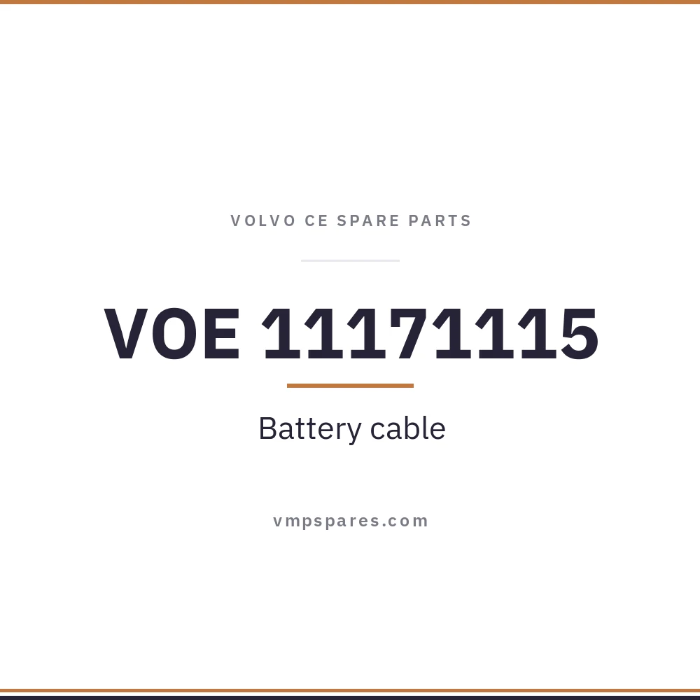 VOE 11171115 – Battery cable
