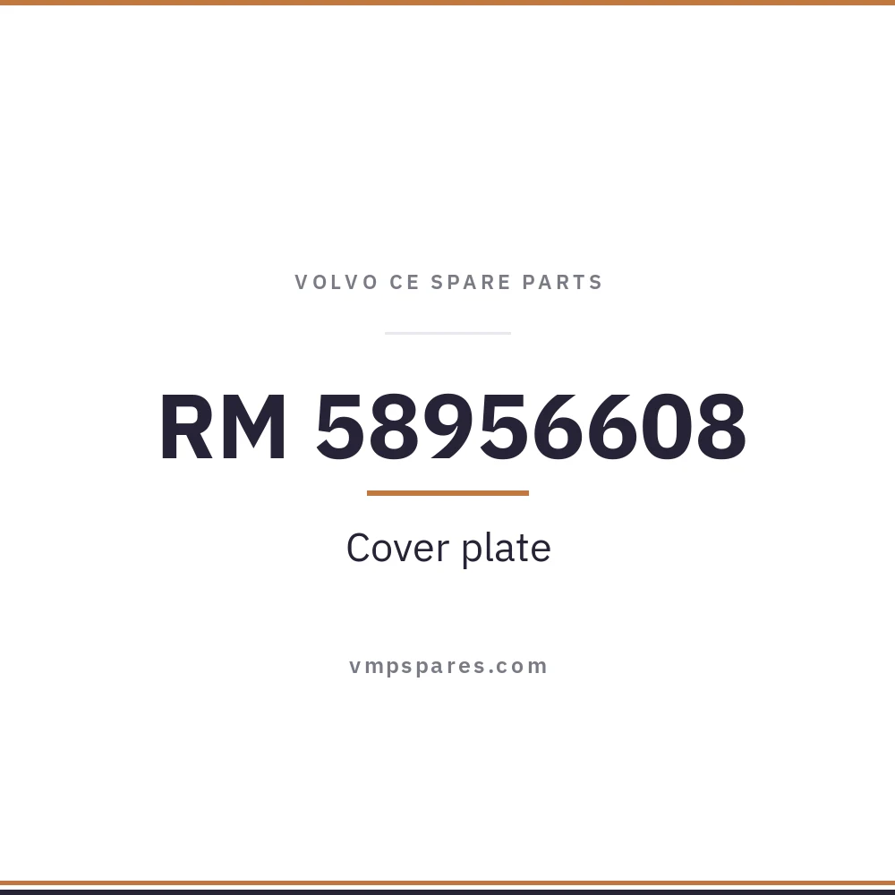 RM 58956608 – Cover plate