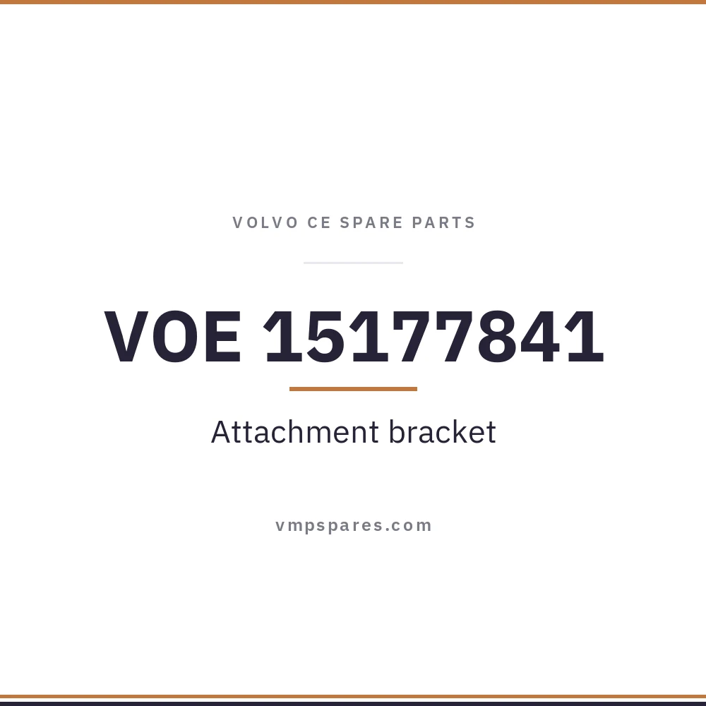 VOE 15177841 – Attachment bracket