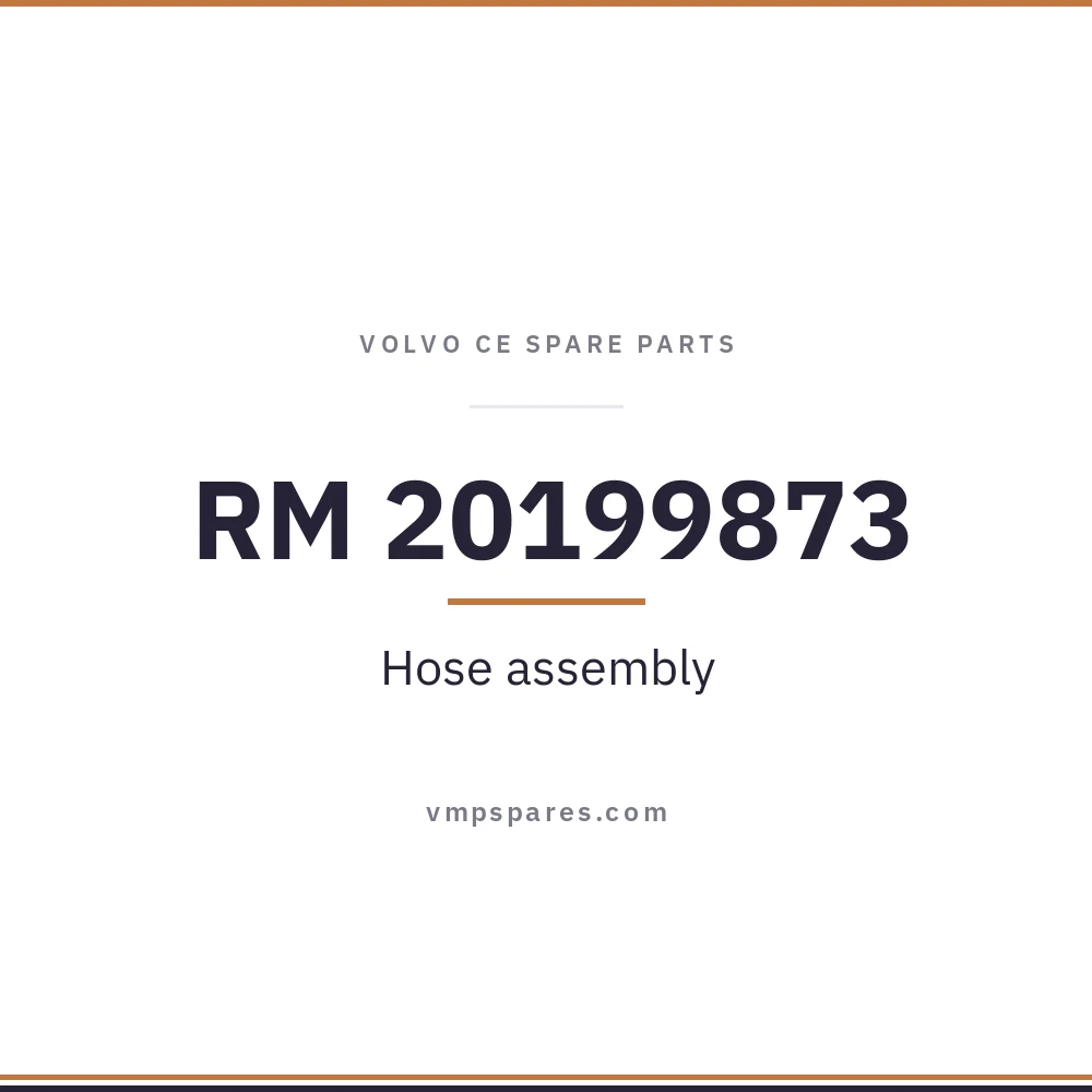 RM 20199873 – Hose assembly