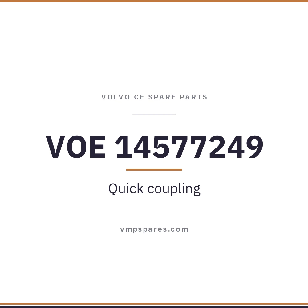 VOE 14577249 – Quick coupling