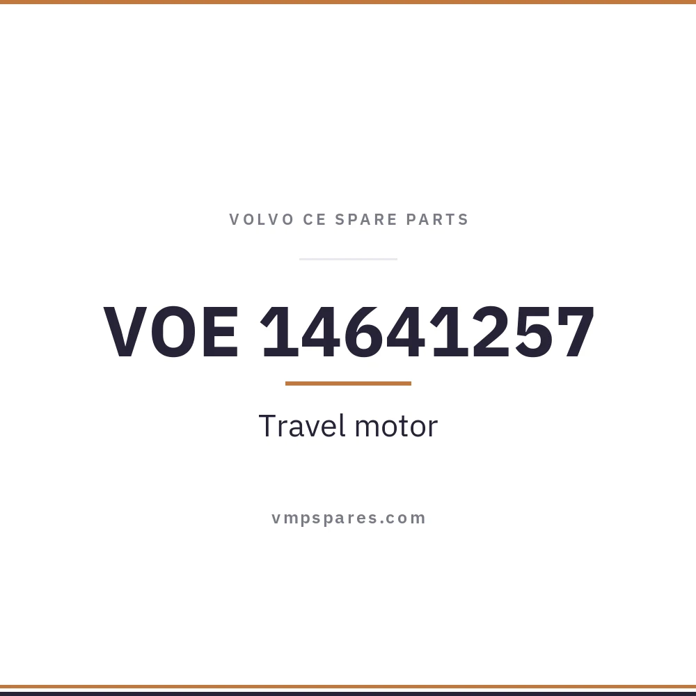 VOE 14641257 – Travel motor