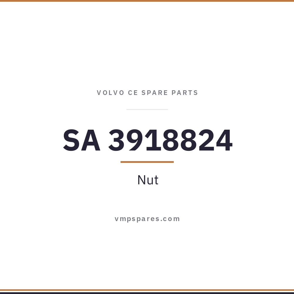 SA 3918824 – Nut