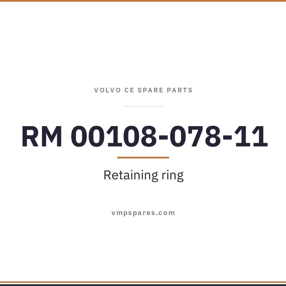 RM 00108-078-11 – Retaining ring